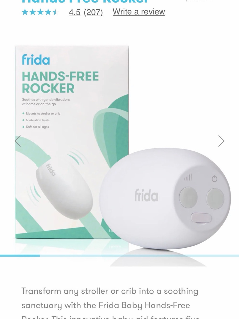 Frida Hands Free Rocker - Picture 2 of 2
